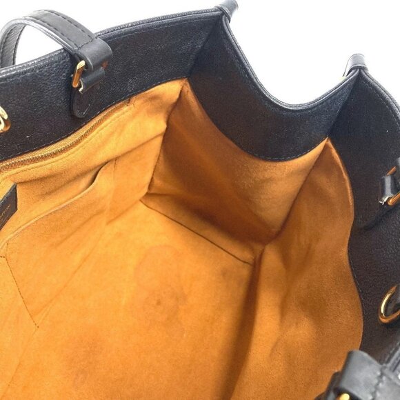 LOUIS VUITTON M45595 MonogramEmpreinte On the Go MM 2WAY Hand Bag Tote Bag - Picture 7 of 14